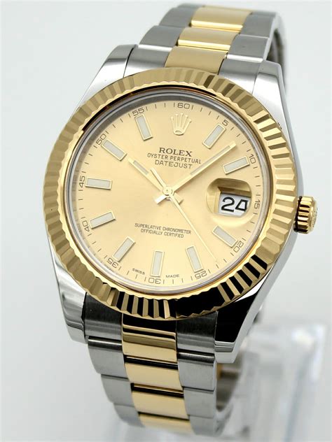 pre owned rolex datejust ii 41mm|rolex datejust 41 with diamonds.